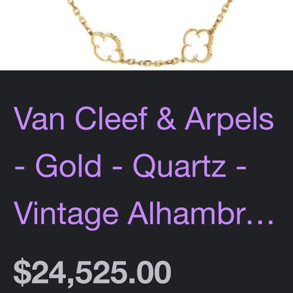 VAN CLEEF & ARPELS Necklace 18k Gold $25,000 - Picture 4 of 14
